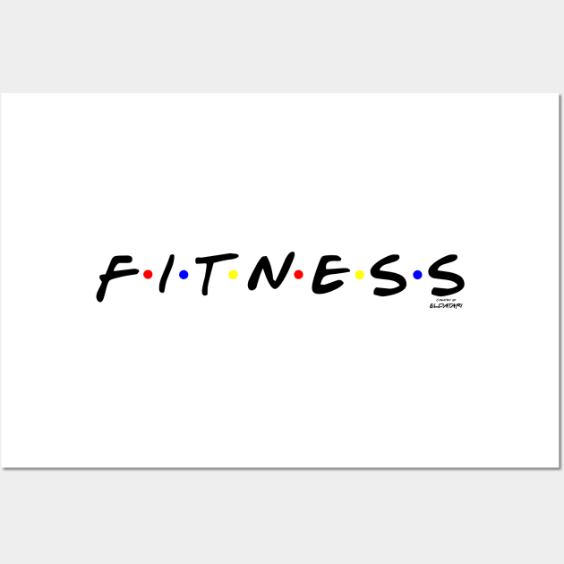 Fitness Wall Art by eldatari